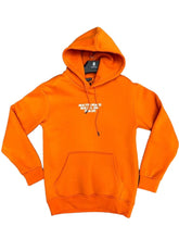 SUDADERA CON CAPUCHA DE OJOS REALES DE CRÍTICO DE BANDA RICA, (CT35) NARANJA